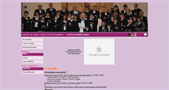 Desktop Screenshot of choeurs-st-louis.fr